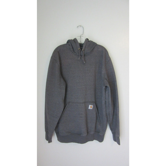 CARTHARTT Men's Gray Pullover Large Tall Original Fit Hoodie - Picture 1 of 5